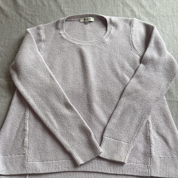 Madewell Sweaters - Madewell Women's Lavender Crew Neck Sweater